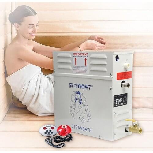 Commerical 9KW Steam Generator Sauna Steamer Machine Humidifier Sauna Room SPA Fumigation Machine With Digital Controller