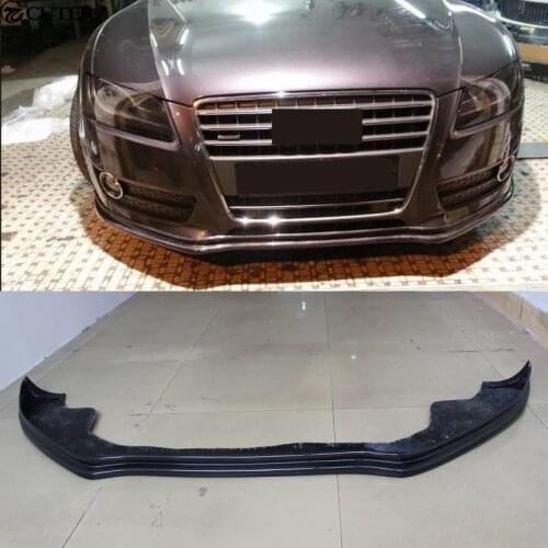 A5 Carbon Fiber Car Body Kits front bumper front lip for Audi A5 standard bumper 09-11