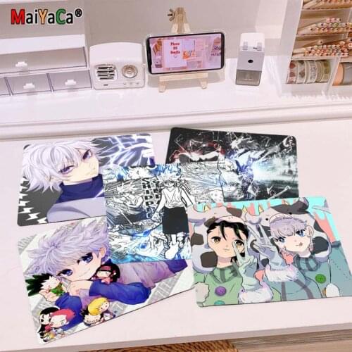 MaiYaCa Anime HUNTER x HUNTER Killua Zoldyck small Mouse pad PC Computer mat Smooth Writing Pad Desktops Mate gaming mouse pad