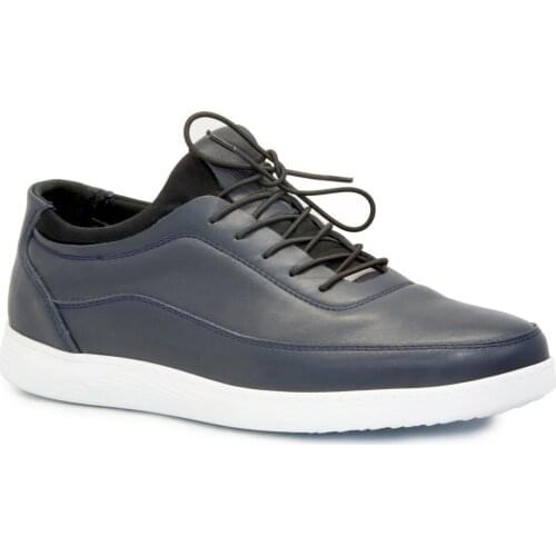 Gedikpaşalı Ppt 4965 Navy Blue 2021 Summer Men 'S Shoes Genuine Cow Leather Business Elevator Light Daily Casual Comfortable Use