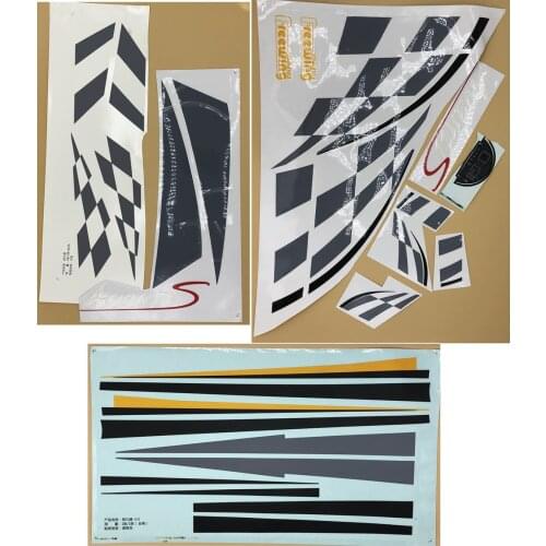 Decal set for Freewing Avanti S 80mm edf rc jet airplane model
