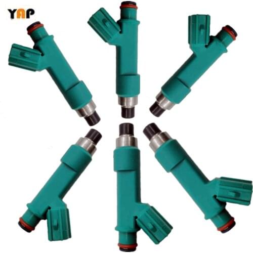 New Fuel Injector (6) FIT FORToyota 4Runner FJ Cruiser Tacoma Tundra 1GRFE 4.0L V6 23250-31060 23209-39015 23209-39075 2003-2009
