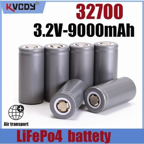 Original 3.2 V 32700 9000 32700mah 9000 mAh battery LiFePO4 55A High Power Maximum Continuous Discharge Battery