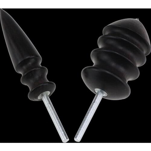 Useful Blackwood Wooden Slicker Pointed Leather Tool Leather Craft Edge Burnishing Edge Burnisher