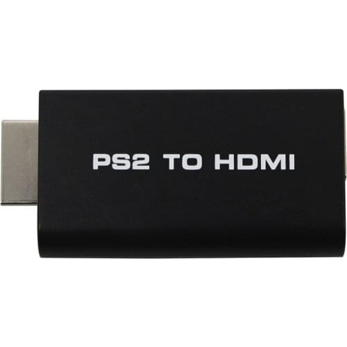 PS2 to HDMI 480i/480p/576i Audio Video Converter Adapter with 3.5mm Audio Output