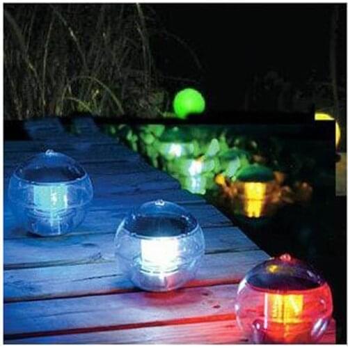 Multi Color Garden Swimming Pond Lake Ball Solar Powered LED Floating Light Lamp As208