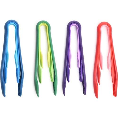 Cake Dessert Pastry Tongs Hold Food Hygiene Equipment Salad Plastic Tong Kitchen Cooking Food Serving Utensil Food Buffet Clamp