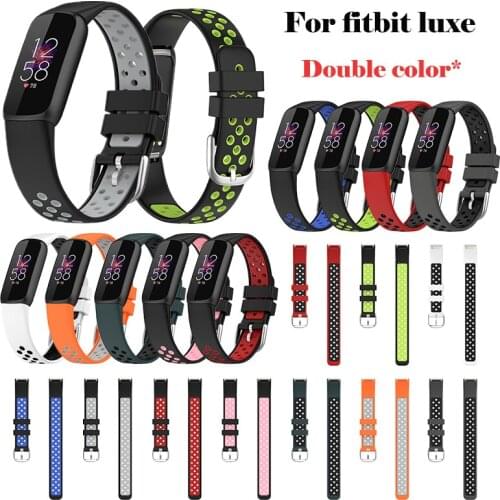 Silicone Band for Fitbit Luxe Sport Wrist Strap For Fitbit Luxe Womens Band Replacement Bracelet Belt Accessoriesent Bracelet