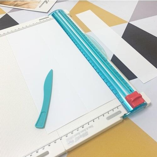 Foldable Trim and Score Board Hot Tool for Easy Storage & Diy Scrapbooking Album Photo Card 35X36X4.3Cm