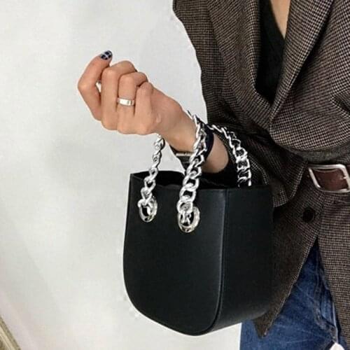 Bags For Women Fashion PU Leather Small Shoulder Bag Vintage Clutch High Quality Ladies Handbag Purse Solid Color Mini Crossbody