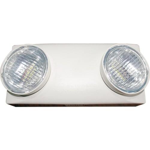 Shineknot LED Charging Lamp Garage Wall Fire Protection 3Hrs Two Heads 2X3W IP30 Ceiling Surface Adjustable Emergency Light