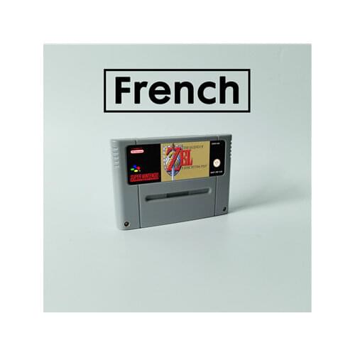 The Legend of Zeldaed A Link to The Past - French Language - RPG Game Cartridge EUR Version