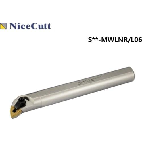 Nicecutt Lathe Tools S**-MWLNR/L06 Internal Turning Tool Holder For Carbide Turning Insert WNMG0604 Blade инструменты