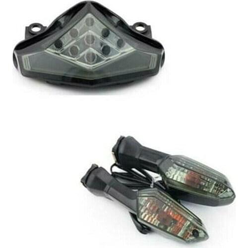 Integrated LED Brake Tail Light / Turn Signals For KAWASAKI ER-6N ER6F Ninja 650