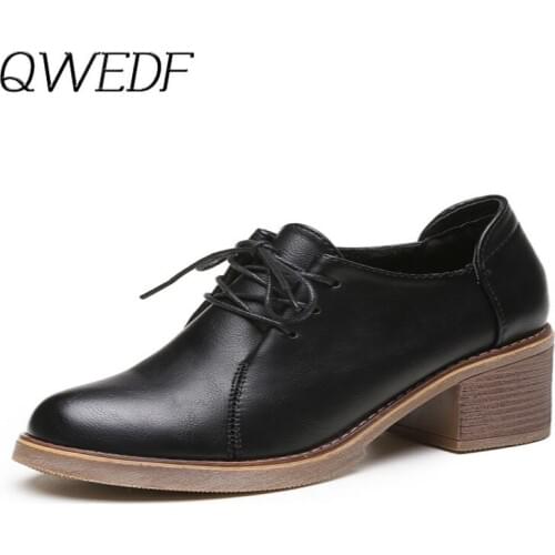 2019 Women Ankle Boots Autumn Female Casual Shoes Woman Fashion Platform Round Toe Buckle Strap Solid Comfortable K1-51