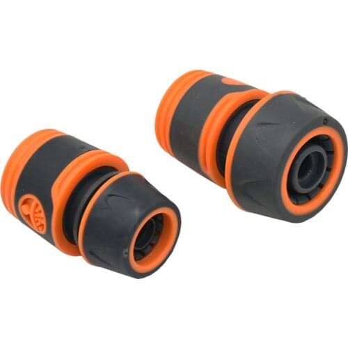 1/2 3/4 inch garden hose Quick connector for 16mm 20mm Car Wash Hose Water stop connector Irrigation Pipe Adapters 20 Pc