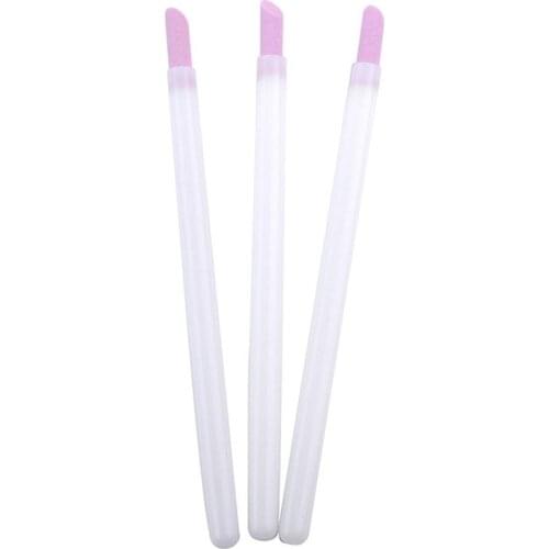 1PC High Quality Quartz Grinding Pen Nail Cuticle Dead Skin Remover Nail Polish Manicure Stick Nail Files K0001