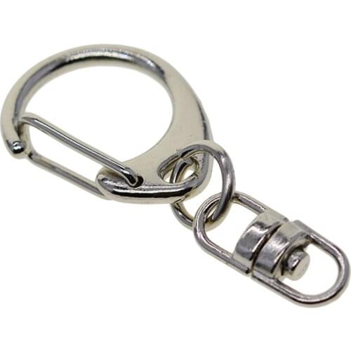 10x Swivel Carabiner Clips Snap Hooks Lobster Clasps Keychain Bag Hooks DIY