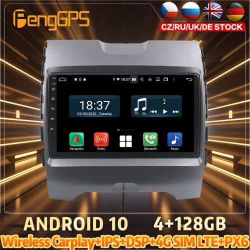 128G Android10 PX6 DSP For Ford Ranger 2018 2019 Car DVD GPS Navigation Auto Radio Stereo Video Multifunction CarPlay HeadUnit