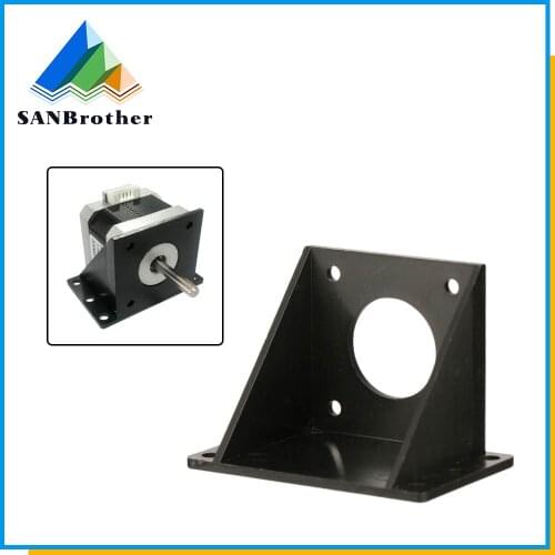 NEMA 17 Steppr Motor Accessories Bracket Support Mounting L Type Bracket Mount 42 Stepping Stepper Motor Nema17 Motor Holder C26