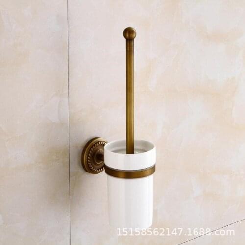European copper antique toilet brush holder bathroom hardware accessories copper bathroom accessories antique copper toilet
