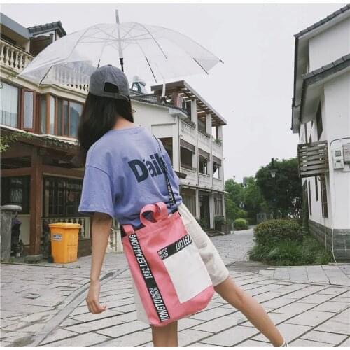Hot sale Canvas Bag Fashion Trend Womens criss cross Casual Shoulder upermarket Large Shopping bag Smessenger bag ZX-063