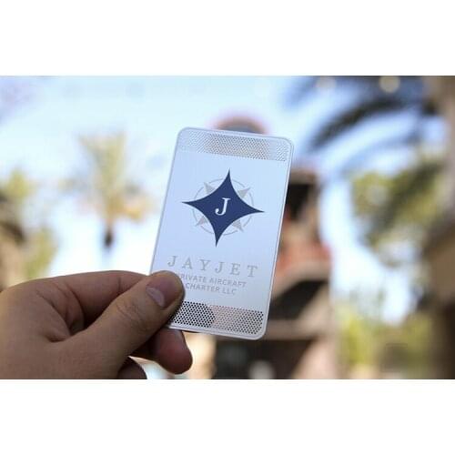 Customized Stainless Steel Metal Cards Membership Visiting Metal Cards