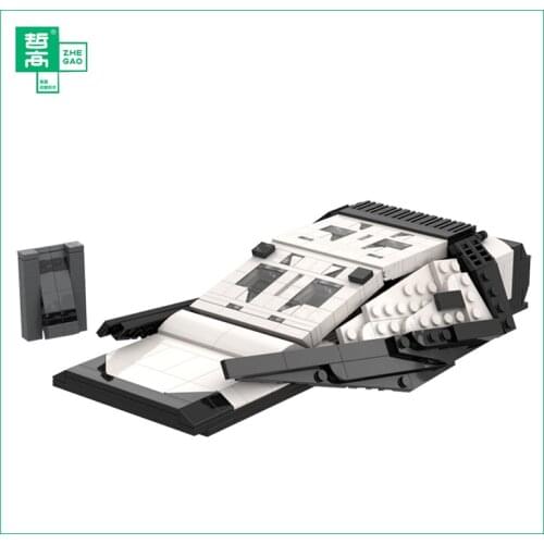 MOC Interstellar Crossing Ranger Spaceship Model Movie Collection Building Blocks Assembly Spacecraft Bricks Children Xmas Toys