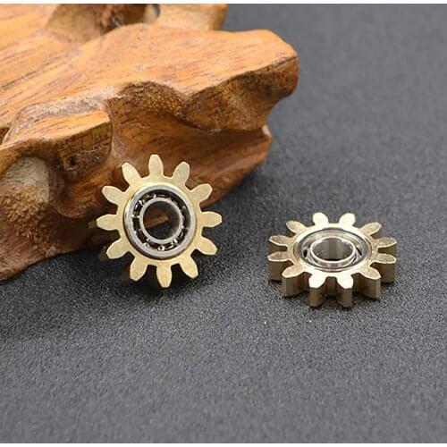 MINI Gear Metal Alloy Spinner Fidget Toy Hand Spinner Finger EDC Focus Toys Stress Relief Gift