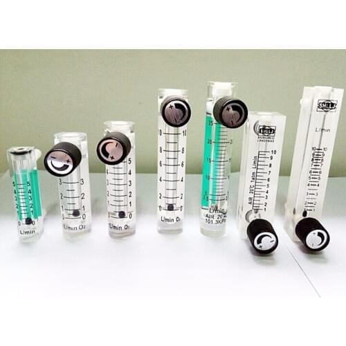 PMMA PMMA Oxygen Conectrator 8mm I/D Pipe Gas Flowmeter Air Flow Meter Rotameter LZQ LZQ-1 LZQ-2 0-3LPM LZQ-3 LZQ-6 1-10LPM