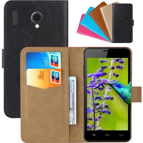 Luxury Wallet Case For Intex Aqua Lions E3 PU Leather Retro Flip Cover Magnetic Fashion Cases Strap