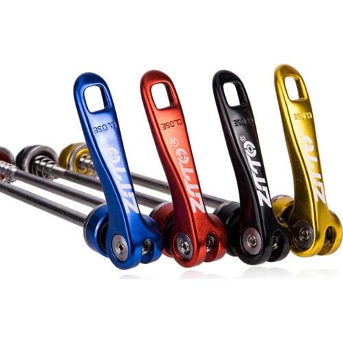 1 Pair Bicycle Wheel Hub Skewers Front Rear QR Quick Release Skewers MTB Road Bike Clip Lever Axle 157/210mm Quick Skewers