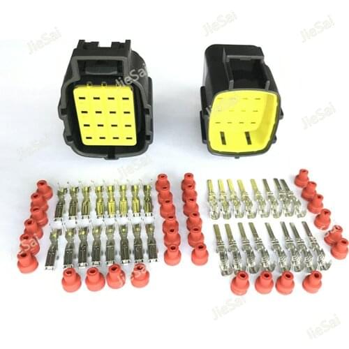 Tyco/Amp 16 Way/Pin 368047-1/368049-1 368050-1 Auto Connector For Denso Female And Male Automotive Connector