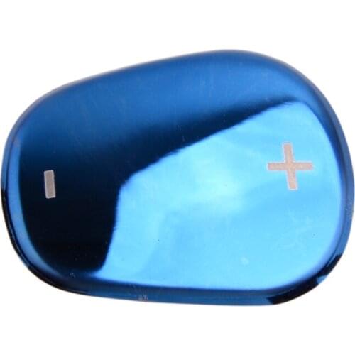 Interior Gear Lever Stick Shift Knob Head Cover Trim Cap Car Stainless Steel Blue Fit For Chevrolet Equinox 2018 2019 2020