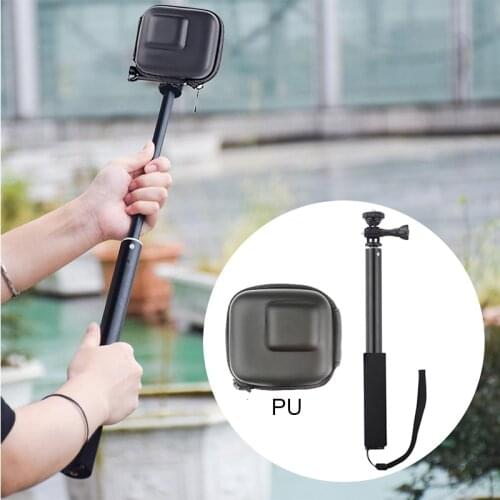 Waterproof Box for GoPro Hero 8 7 6 5 Storage Bag Protective Case for DJI Osmo Action Camera Accessories Aluminum Extension Rod