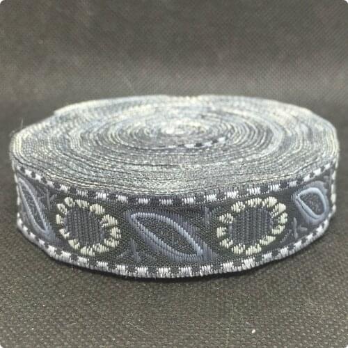 New 2014 3/4"(20mm) 10yard/set 100% polyester computer woven jacquardribbon selling Europe type restoring ancient ways ribbon