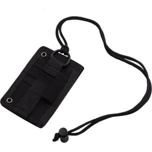 1 Pcs ID Card Badge Lightweight Detachable Hook Neck Hanging Tag Case Multi-tool