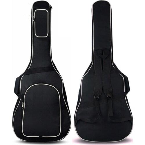10mm Cotton Thick Guitar Bag 41 Inch Cotton Handle Shoulder Instrument Bag Classic Folk Piano Bag