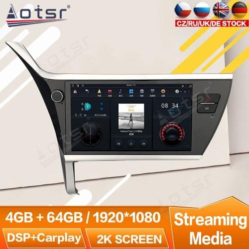 11.8” MAX-PAD Android Car Radio Stereo Autoradio Central Multimedia Player For Toyota Corolla LEVIN 2017 2018 GPS Navi Head Unit