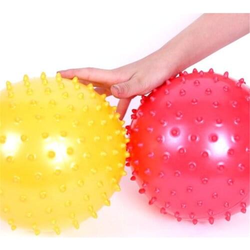 2Pcs The Massage Inflatable Ball Thorn Ball Toys With The Skin Parent-Child Interactive Games Fidget Decompression Toys