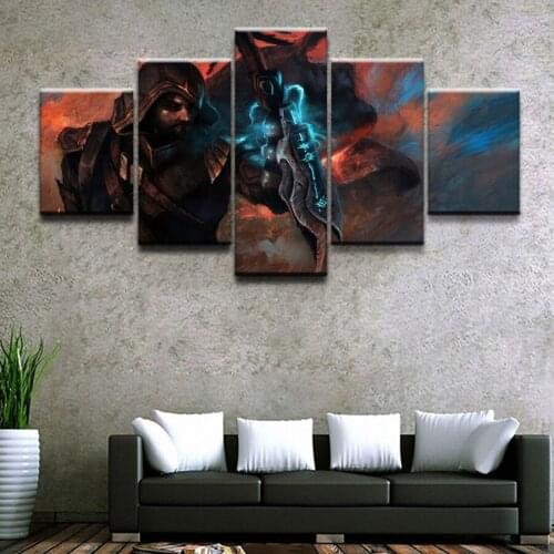 5 pcs Full square Diamond Embroidery anime game poser,5D Diamond Painting Cross Stitch,Diamond Mosaic rhinestones home decor