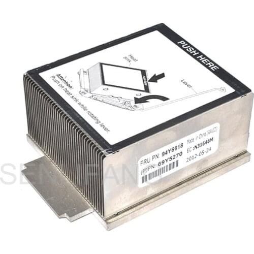 Well Tested 94Y6618 69Y5270 CPU Aluminum Cooling Heatsink For System X3650 M4