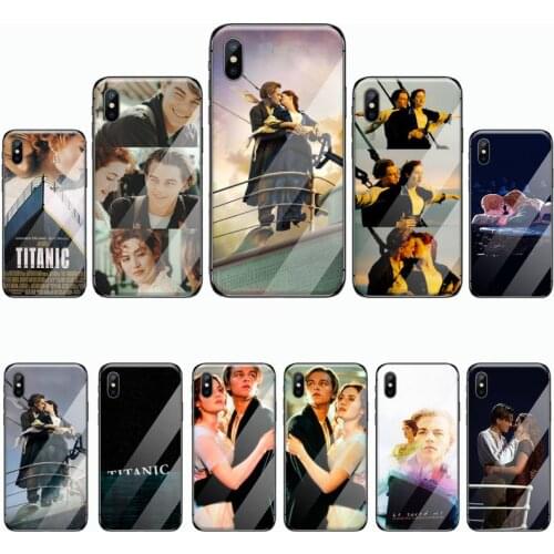 Titanic movie Phone Case Tempered glass For iphone 6 6S 7 8 plus X XS XR 11 12 mini PRO MAX