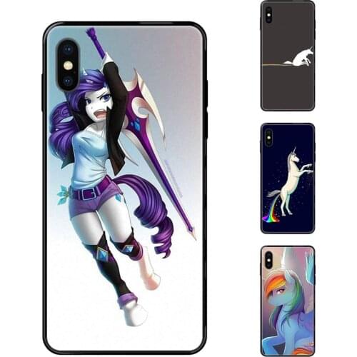 Unicorn Shitting Rainbows For Redmi Note 4 5 5A 6 7 8 8T 9 9S Pro Max World Black Soft TPU Print Cover Case