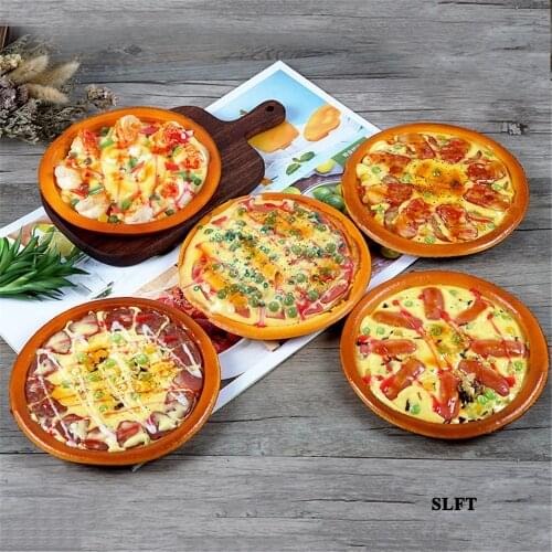 Artificial food props hotel restaurant dining room bakery pastry baking house shop store decoration fake simulation pizza model