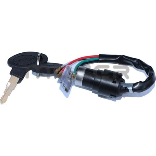 1 set Motorcycle Bicycle Accessories 4-wire Ignition Key Switch Lock For Jialing JH70/DY90 Electric Door Lock Ignition Switch