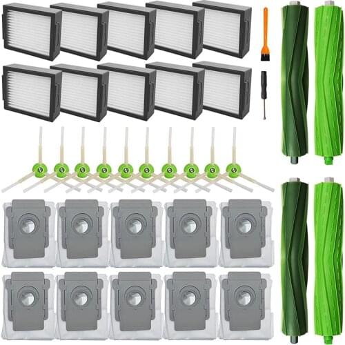 HOT!-I7 Replacement Parts Compatible for Roomba I7 Series, I7, I7+, I3, I6+, I8, I8+, E5, E6, E7 Vacuum Cleaner Accessories