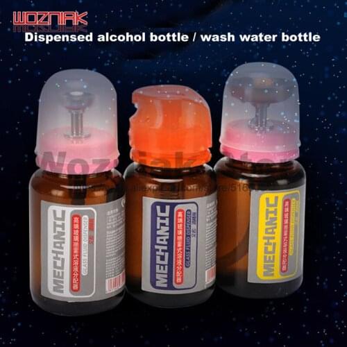 Mechanic Multi-function Solution distributor Antistatic alcohol Glass bottle Anticorrosion Liquid storage box