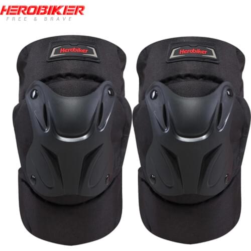 HEROBIKER Motorcycle Knee Pads Men Women Motorbike Ridng Knee Protectors Guards Moto Racing Protective Gears Knee Brace Kneepad