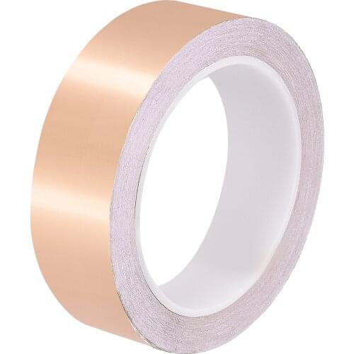 Uxcell Single-Sided Conductive Tape Copper Foil Tape for Electronic Device Repair, EMI and RFI Shielding, Grounding 1pcs
